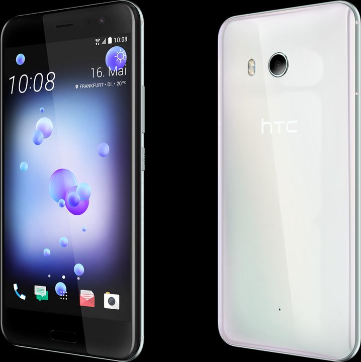 Immagine prodotto HTC U11 (64 GB, Bianco Ghiaccio, 5.50", Doppia SIM Ibrida, 12.20 Mpx, 4G)