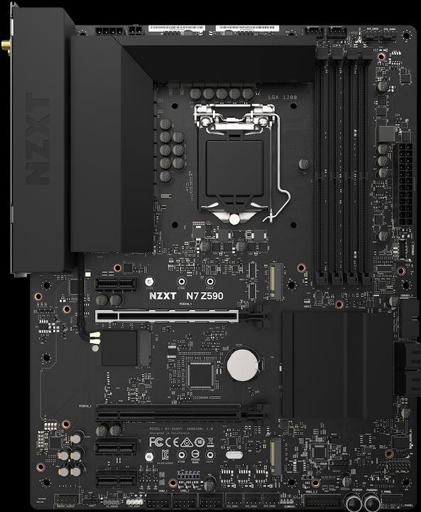 Productafbeelding NZXT N7 Z590 (LGA 1200, Intel Z590, ATX)