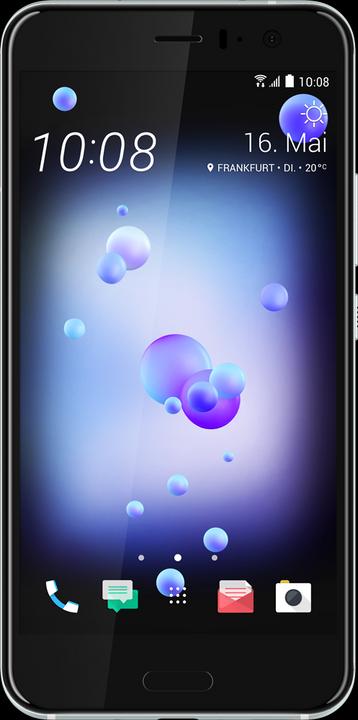 Immagine prodotto HTC U11 (64 GB, Bianco Ghiaccio, 5.50", Doppia SIM Ibrida, 12.20 Mpx, 4G)