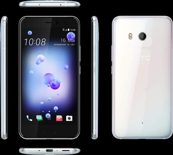 Immagine prodotto HTC U11 (64 GB, Bianco Ghiaccio, 5.50", Doppia SIM Ibrida, 12.20 Mpx, 4G)