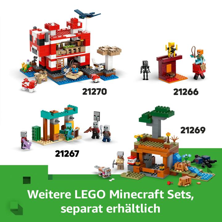 Image du produit LEGO Das Babyschwein-Haus (21268, LEGO Minecraft)