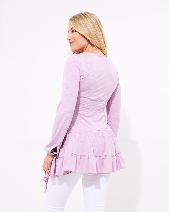 Immagine prodotto Joe Browns Frilly Embroidered V-Neck Tunic (40)