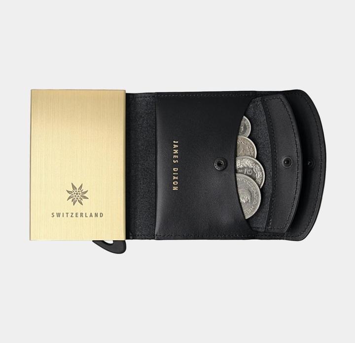 Image du produit James Dixon Grande One - Black/Gold Switzerland - Porte-monnaie