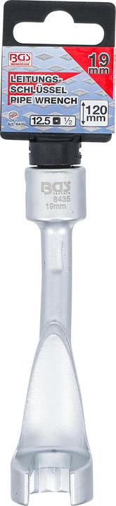 Produktbild BGS Spezial-Schlüssel für Einspritzleitungen für Mercedes-Benz Antrieb 12,5 mm (1/2") SW 19 mm