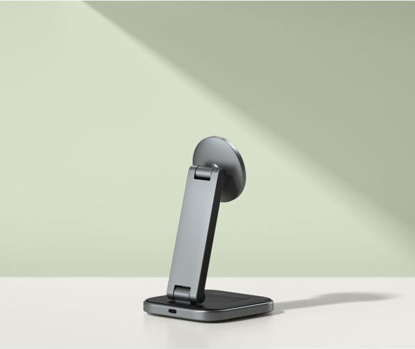 Immagine prodotto Satechi Supporto di ricarica pieghevole 2 in 1 (15 W)