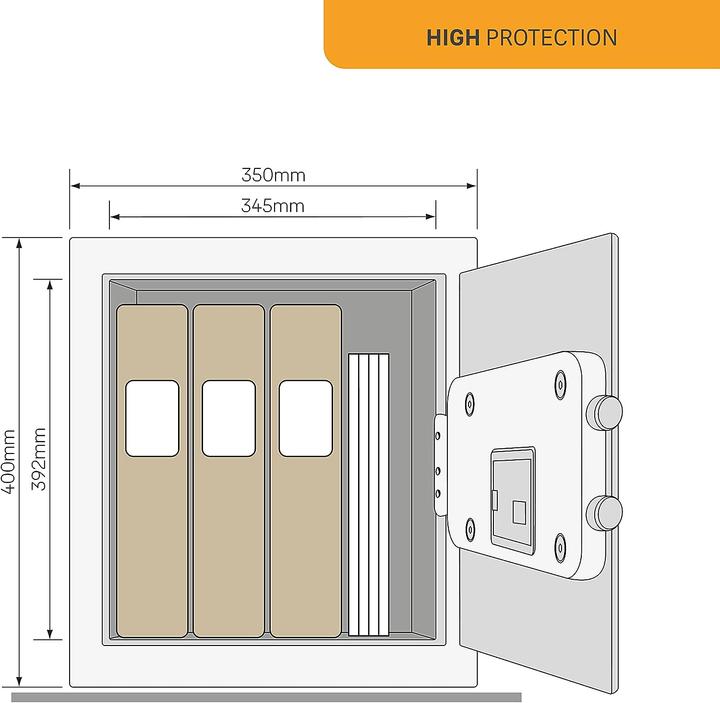 Actual product image Yale Safe laptop (26.90 l)
