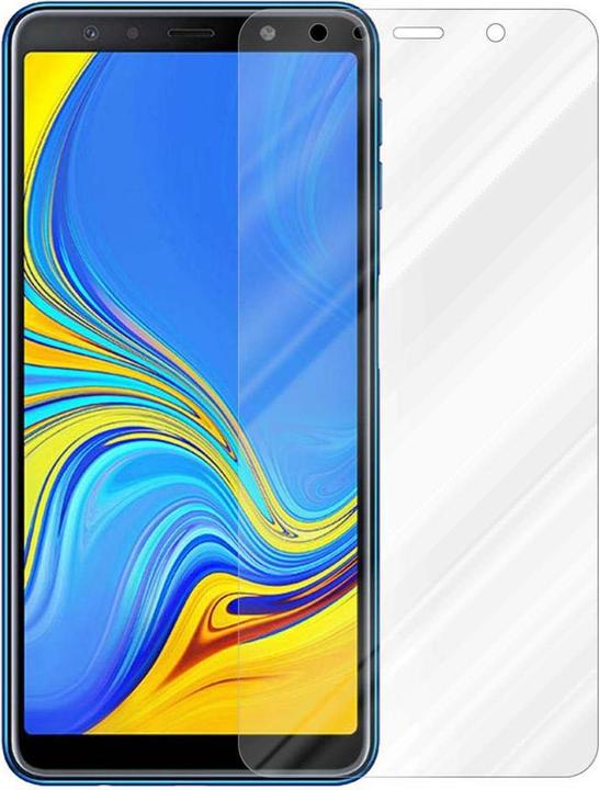 Actual product image Cadorabo Display Protection Glass for Samsung Galaxy A8 PLUS 2018 (1 Piece, Samsung Galaxy A8+)