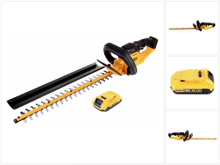 Image du produit DeWalt DCM 563 PB Taille-haie sans fil 18V 55,8cm + 1x 2,0Ah batterie - sans chargeur (Taille-haies sans fil)