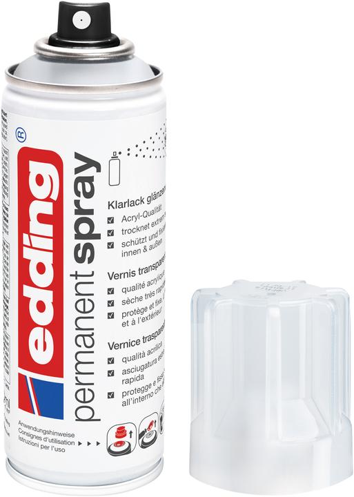 Produktbild Edding Klarlack Spray (Farblos glanz, 0.20 l)