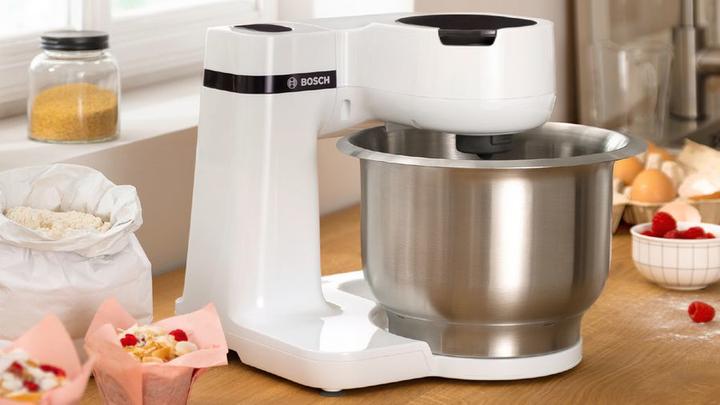 Image du produit Bosch Hausgeräte Série 2 MUMS2EW01 food processor Acier inoxydable, Blanc (700 W)