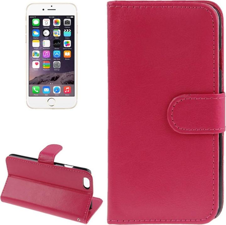 Actual product image König Design Protective cover mobile case (flip landscape) for mobile Apple iPhone 6 Plus Pink (Apple iPhone 6 Plus)