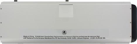 Image du produit LMP A1281 (2 cellules, 4620 mAh)