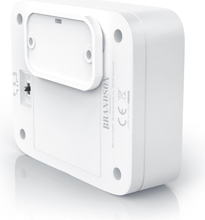 Image du produit Brandson Veilleuse, 3x LED veilleuses, lampe de nuit, détecteur de mouvement, capteur de luminosité, lampe