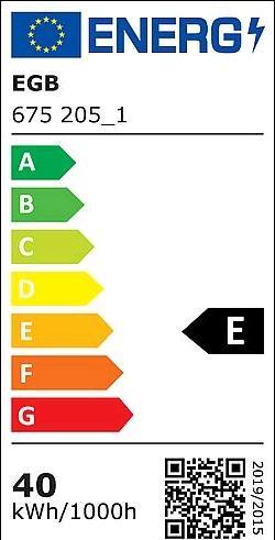 Energie-Label EGB LED Rohrleuchte IP68 IK10 40W 5000lm 5000K (5000 lm)