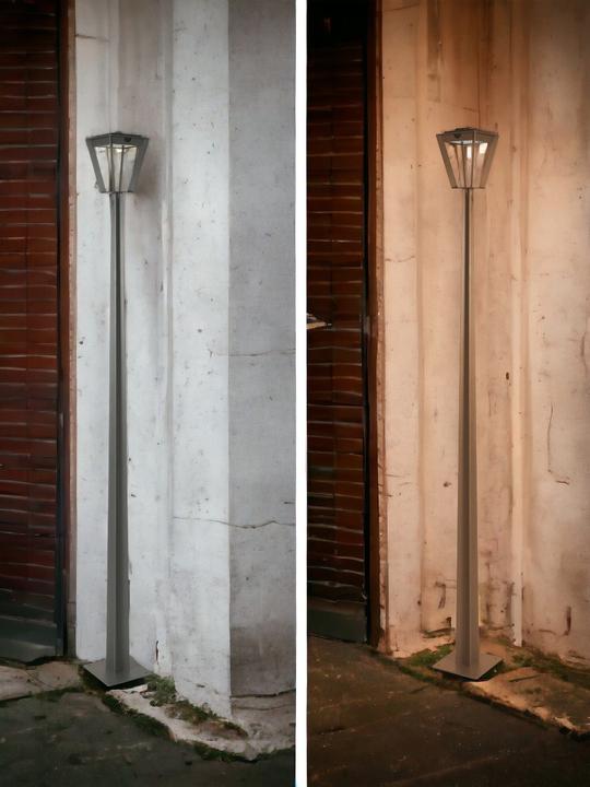 Immagine prodotto Les Jardins Lampada da terra solare Metro Wireless 500 lumen (500 lm)