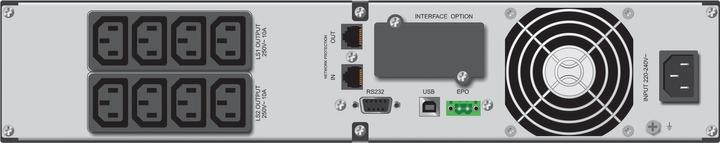 Actual product image Powerwalker VI 2000 RT HID 2000VA 1800W Line-Interactive UPS Tower/Rack AVR LCD Pure Sine Wave SNMP Slot (2000 VA, 1800 W, Line-interactive UPS)