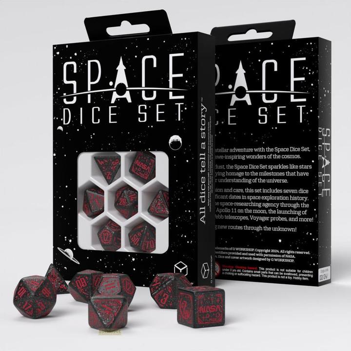 Actual product image Q Workshop Space Dice Set: Voyager