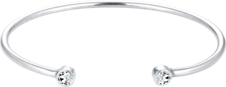 Produktbild Elli Armreif mit Kristallen (17 cm, Sterling Silber)