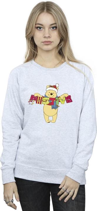 Actual product image Disney Womens/Ladies Winnie The Pooh Festive Sweatshirt (XL)