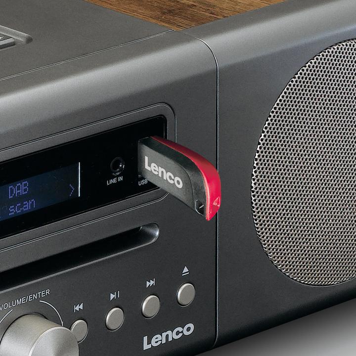 Actual product image Lenco MC-175 (Bluetooth, 2x 20 W)