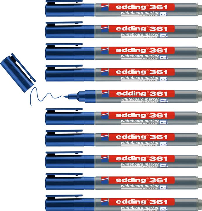 Actual product image Edding 361 (Blue, 1 mm, 1 x)