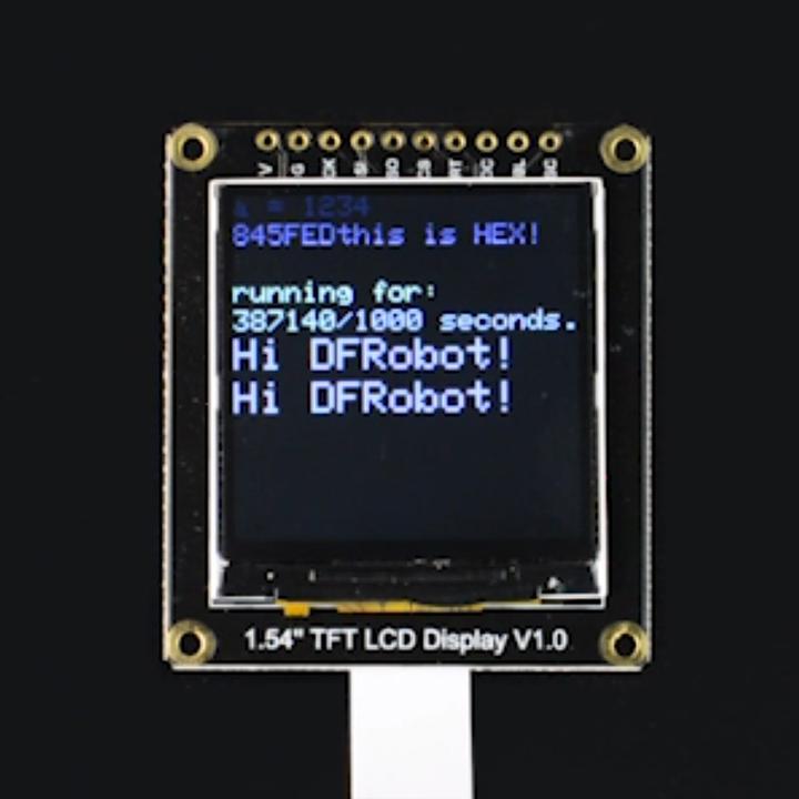 Immagine prodotto DFRobot Display LCD IPS TFT da 1,54" 240x240 con MicroSD