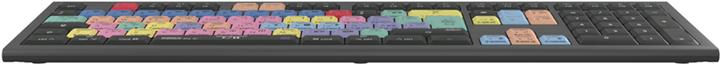 Produktbild Logickeyboard Adobe Premiere Pro CC Astra 2 Tastatur USB QWERTZ Deutsch Grau (DE, Kabelgebunden)