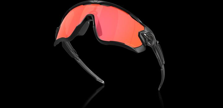 Actual product image Oakley Jawbreaker Prizm Sports Glasses (Mat Black, Prizm trail torch)