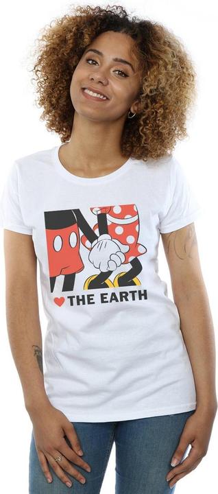 Produktbild Disney Mickey Mouse Heart The Earth TShirt (L)