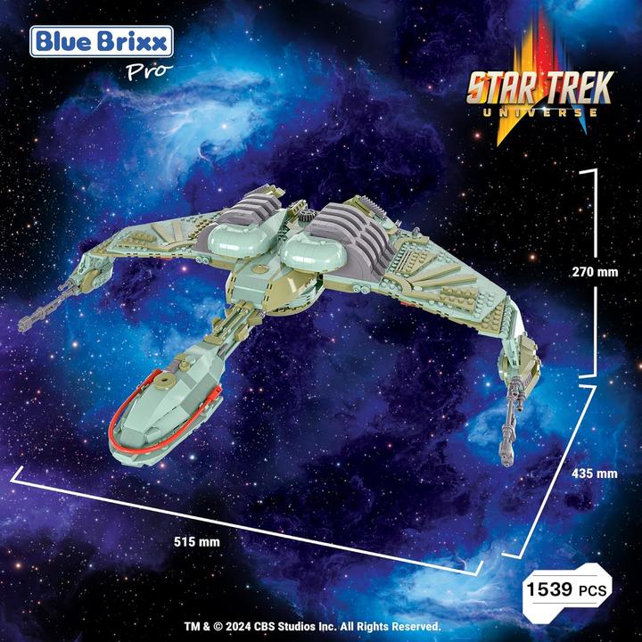 Produktbild Blue Brixx 104584 Star Trek Klingon Bird-of-Prey