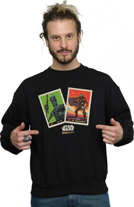 Produktbild Star Wars The Mandalorian Trading Cards Sweatshirt (L)
