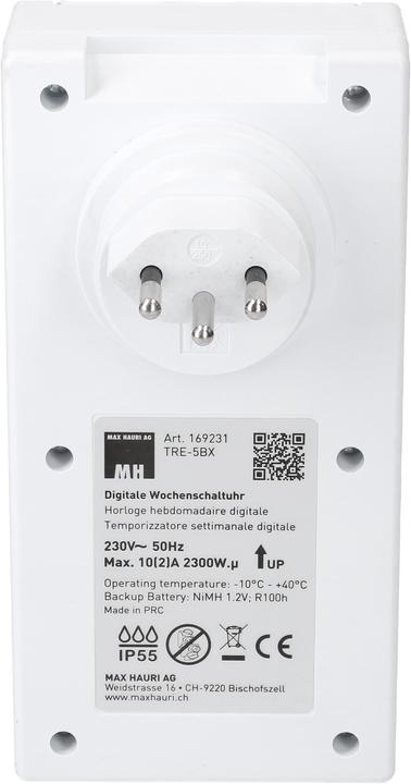 Actual product image Max Hauri Zeitschaltuhr