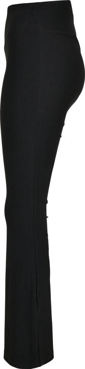 Actual product image Urban Classics Ladies High Waist Rib Boot Cut Leggings (XS)