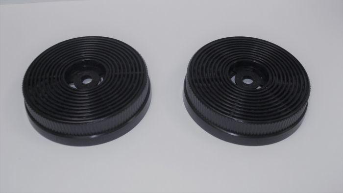 Actual product image Bomann KF 571 2 pieces, activated charcoal filter for DU 774/7602 black