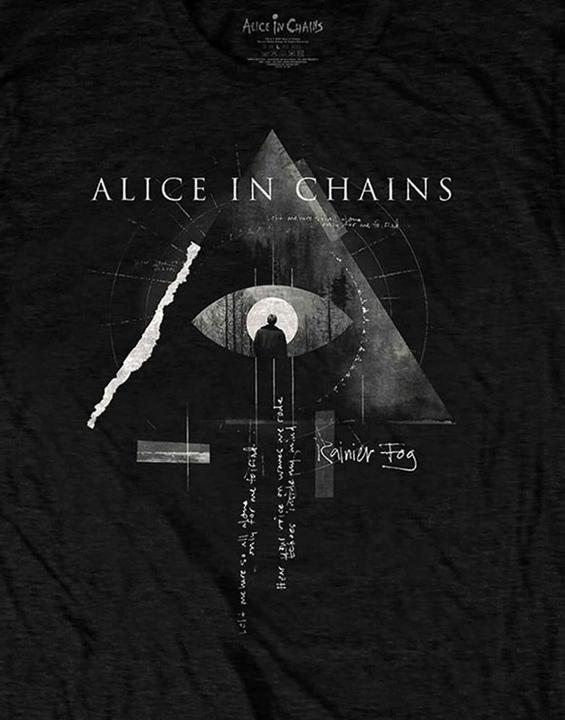 Image du produit Alice In Chains Adulte Fog Mountain Back Print T-shirt (S)