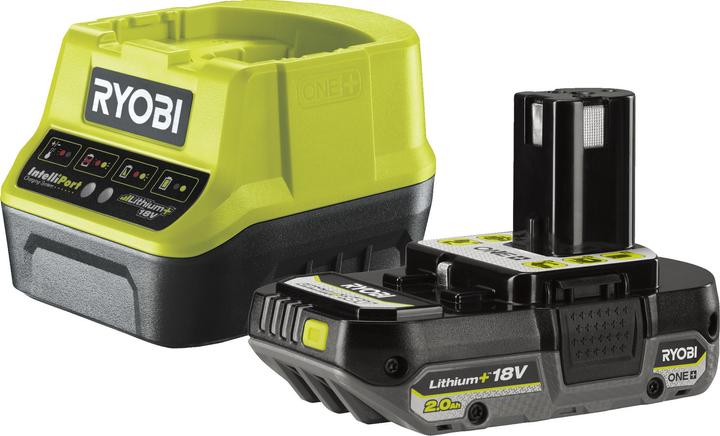 Actual product image Ryobi Battery 18V 2,0Ah + quick charger (18 V)
