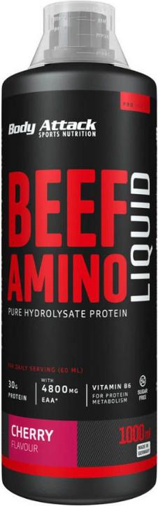 Actual product image Body Attack 100% Beef Amino Liquid (1000ml) (1 x 100 cl)