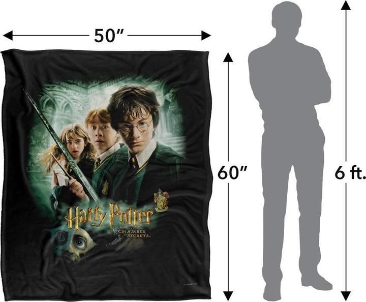 Produktbild Harry Potter Decke Filmplakat (152 x 127 cm)