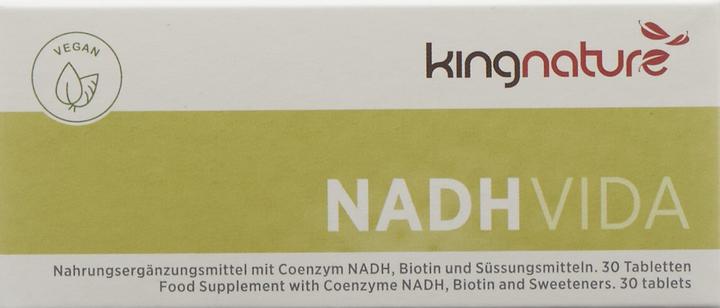Produktbild Kingnature NADH Vida Tablette 20 mg (30 Stück, Tabletten, 21 g)