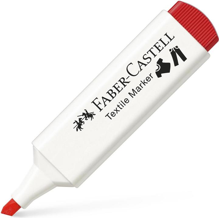 Produktbild Faber-Castell Textilmarker (Mehrfarbig, 5 mm, 5 x)
