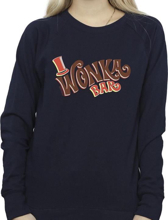 Produktbild Willy Wonka & the Chocolate Factory Bar Logo Sweatshirt (S)