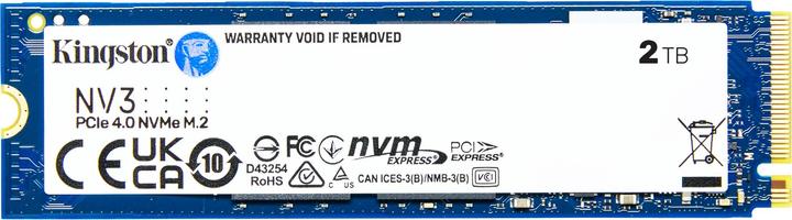 Produktbild Kingston NV3 (2000 GB, M.2 2280)