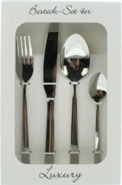 Actual product image Trend-24 Cutlery set Luxury 4pcs. 18/10 stainless steel (4 Piece, Cutlery set)