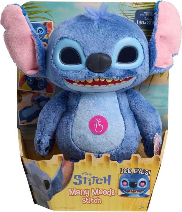 Image du produit Just Play Stitch Many Moods of Stitch Feature Peluche (32.64 cm)