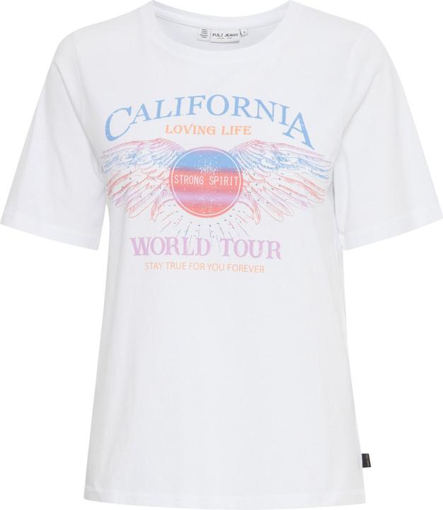 Pulz Jeans PZBRIELLE World Tour Tshirt 50208498