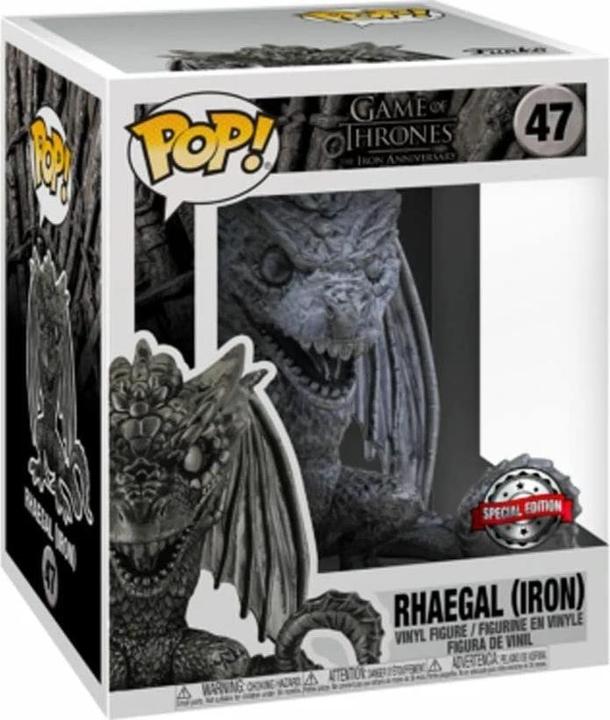 Immagine prodotto Funko Pop! Trono di Spade : Rhaegal Iron (47) Excl