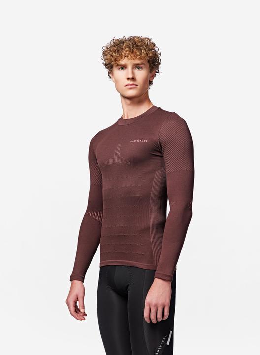 Immagine prodotto Van rysel Intimo bici manica lunga Racer 2 rosso scuro (L)