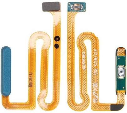 Actual product image Samsung Fingerprint Sensor + Flex for A125F, A127F Galaxy A12, A12 Nacho - blue