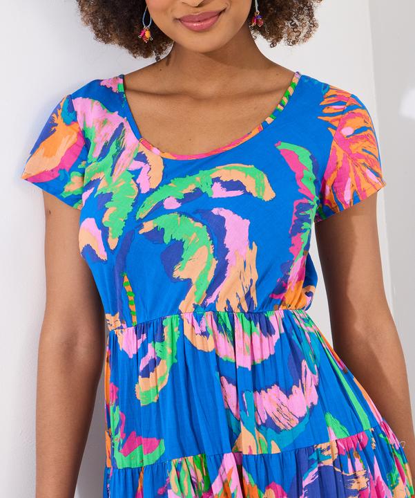 Produktbild Joe Browns Tropical Print Crinkle Cotton Dress (18)