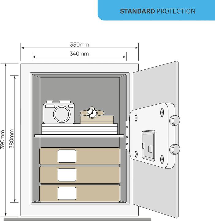 Image du produit Yale YSV390DB2 (40 l)